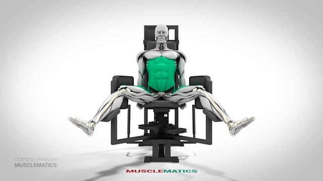 Seated Machine Hip Abductions - (View 1)