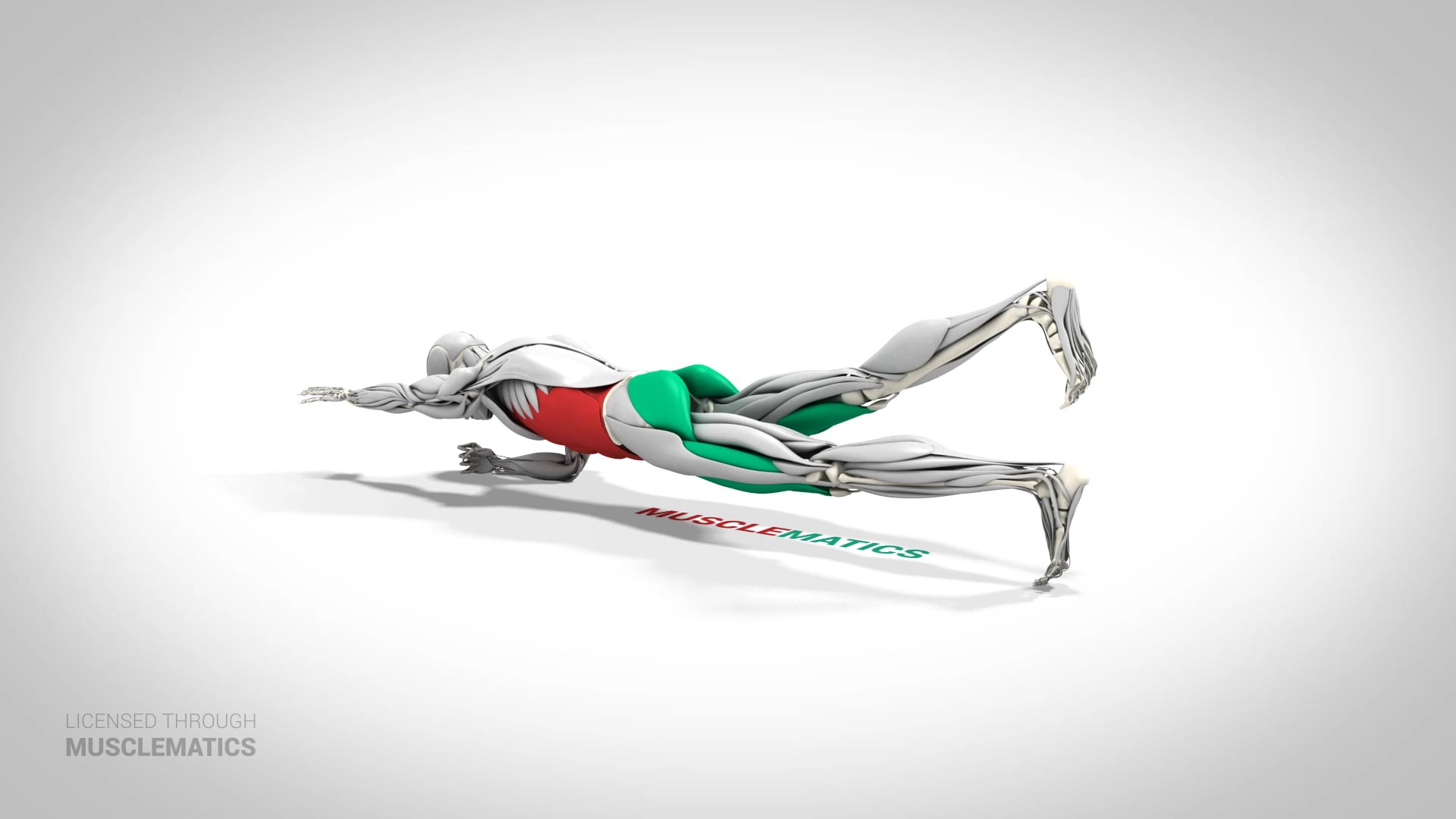 Rotating Two-Point Plank - (View 2) - LEFT