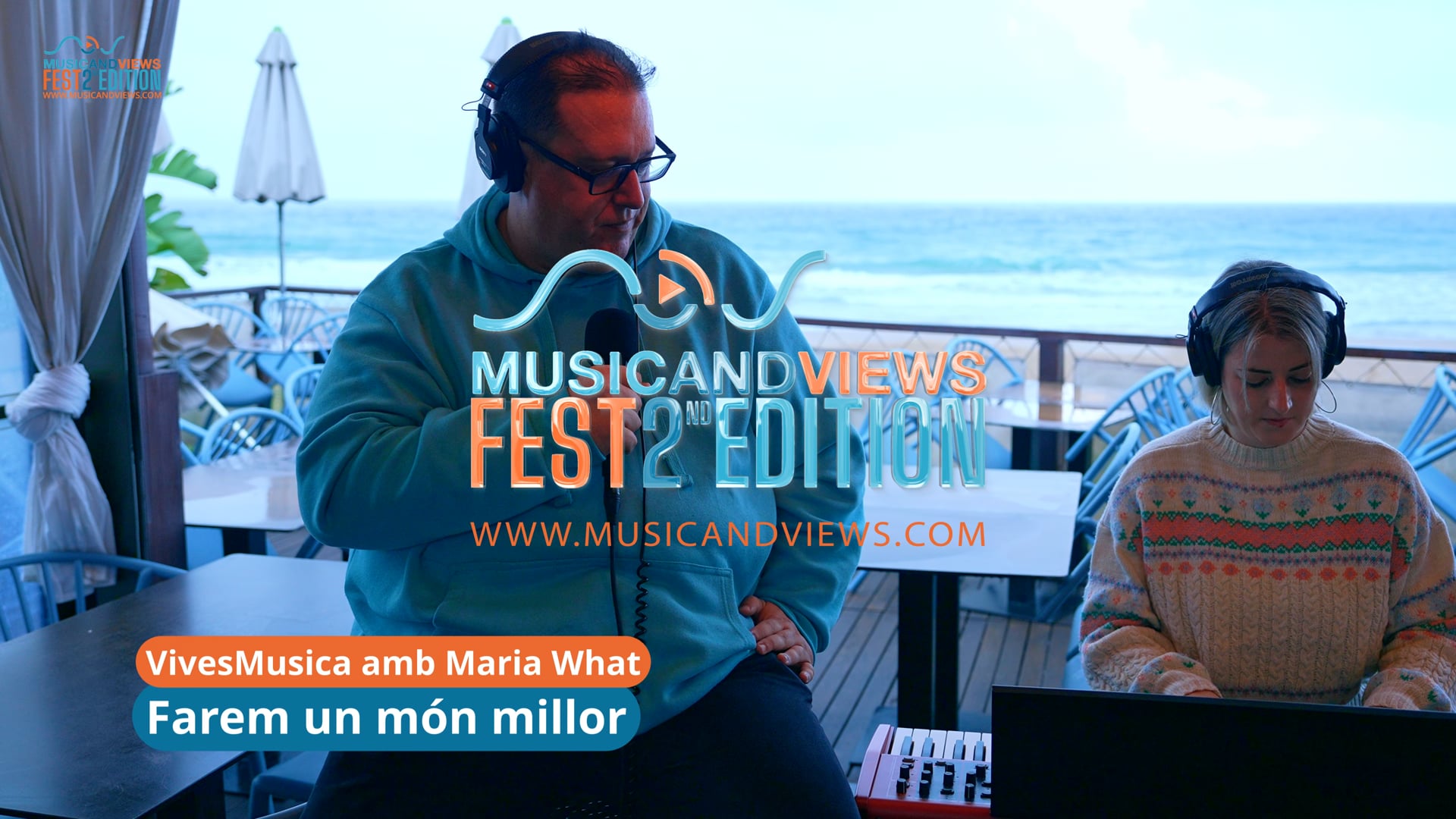 1.1 VIVESMUSICA AMB MARIA WHAT - FAREM UN MÓN MILLOR