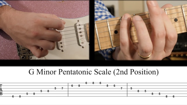Pentatonic Scale Position Playing Examples