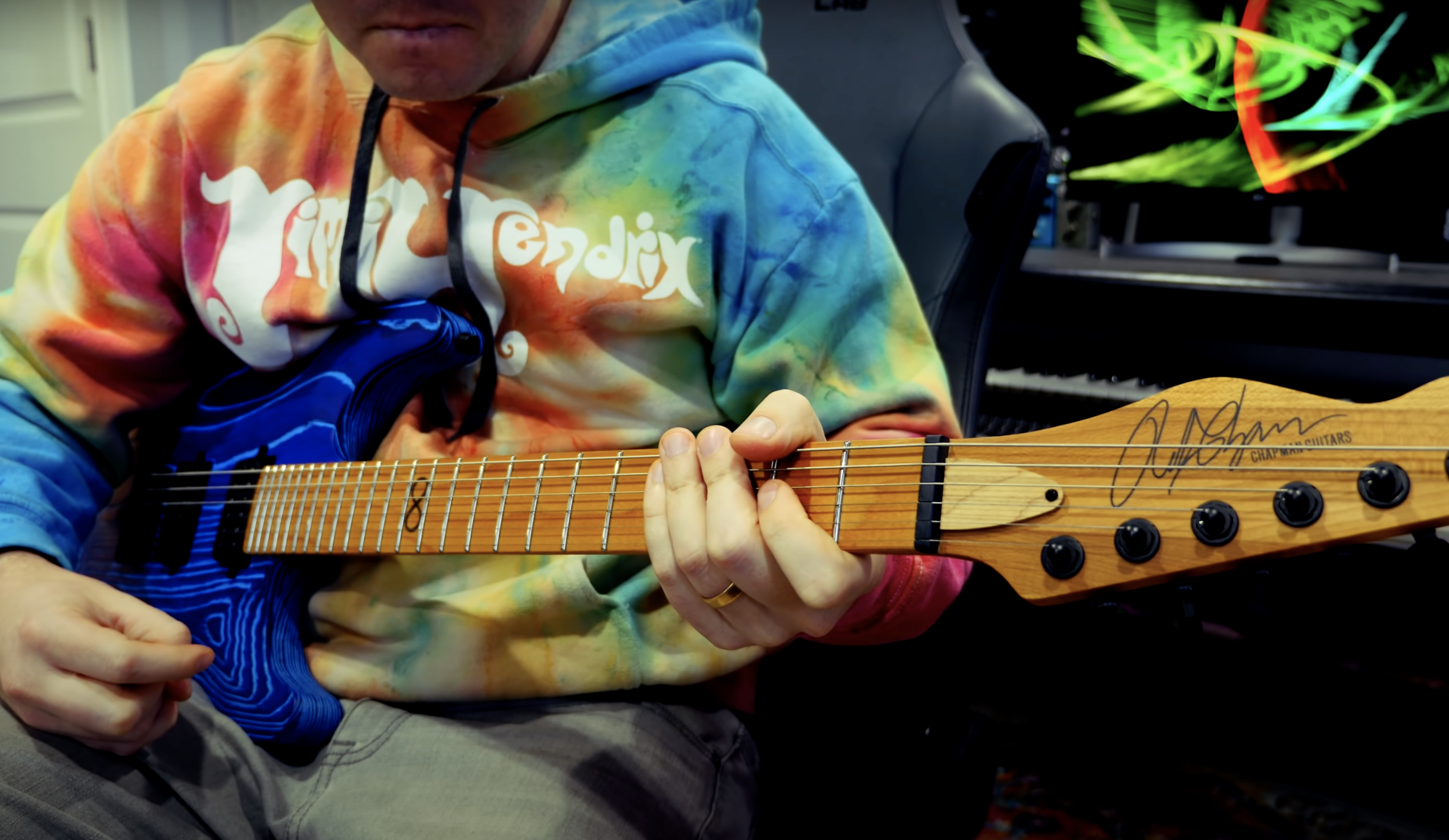 Minor Pentatonic Scale 2 Notes, 2 Strings Exercise