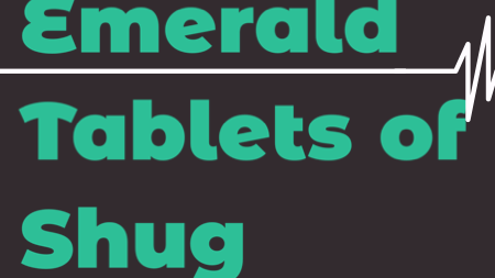 THE EMERALD TABLETS OF SHUG: DEATH ON THE HIGH SEAS  