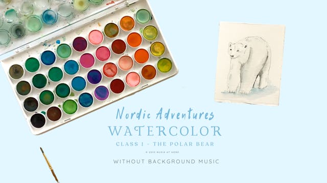 Nordic Adventures Watercolor: Polar B...