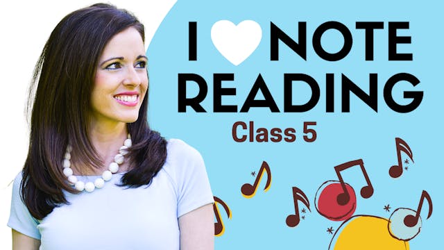 I Love Note Reading Class 5: Sea Shell