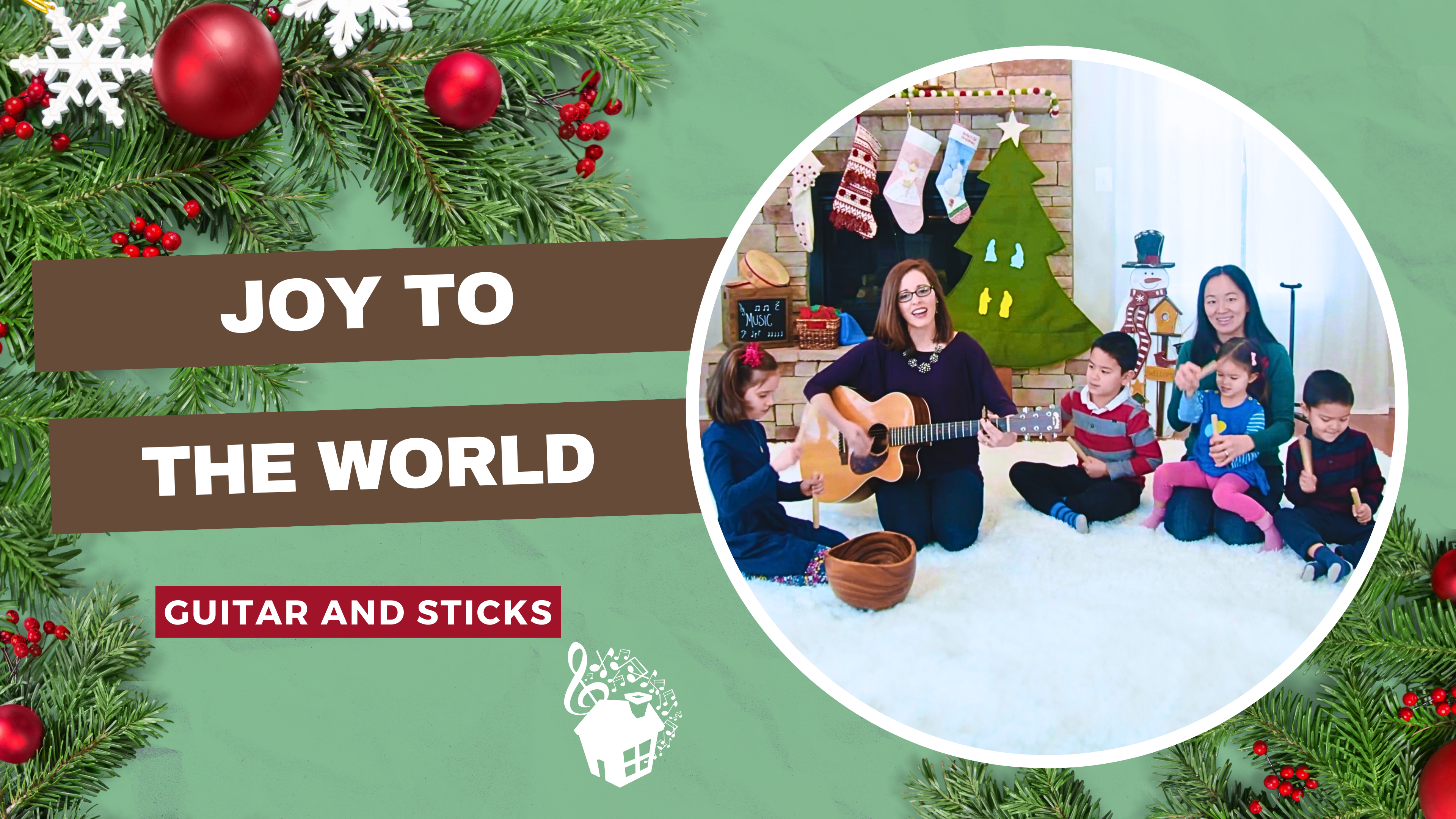 Joy to the World - Guitar and Sticks