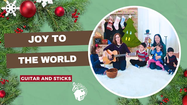 Joy to the World - Guitar and Sticks