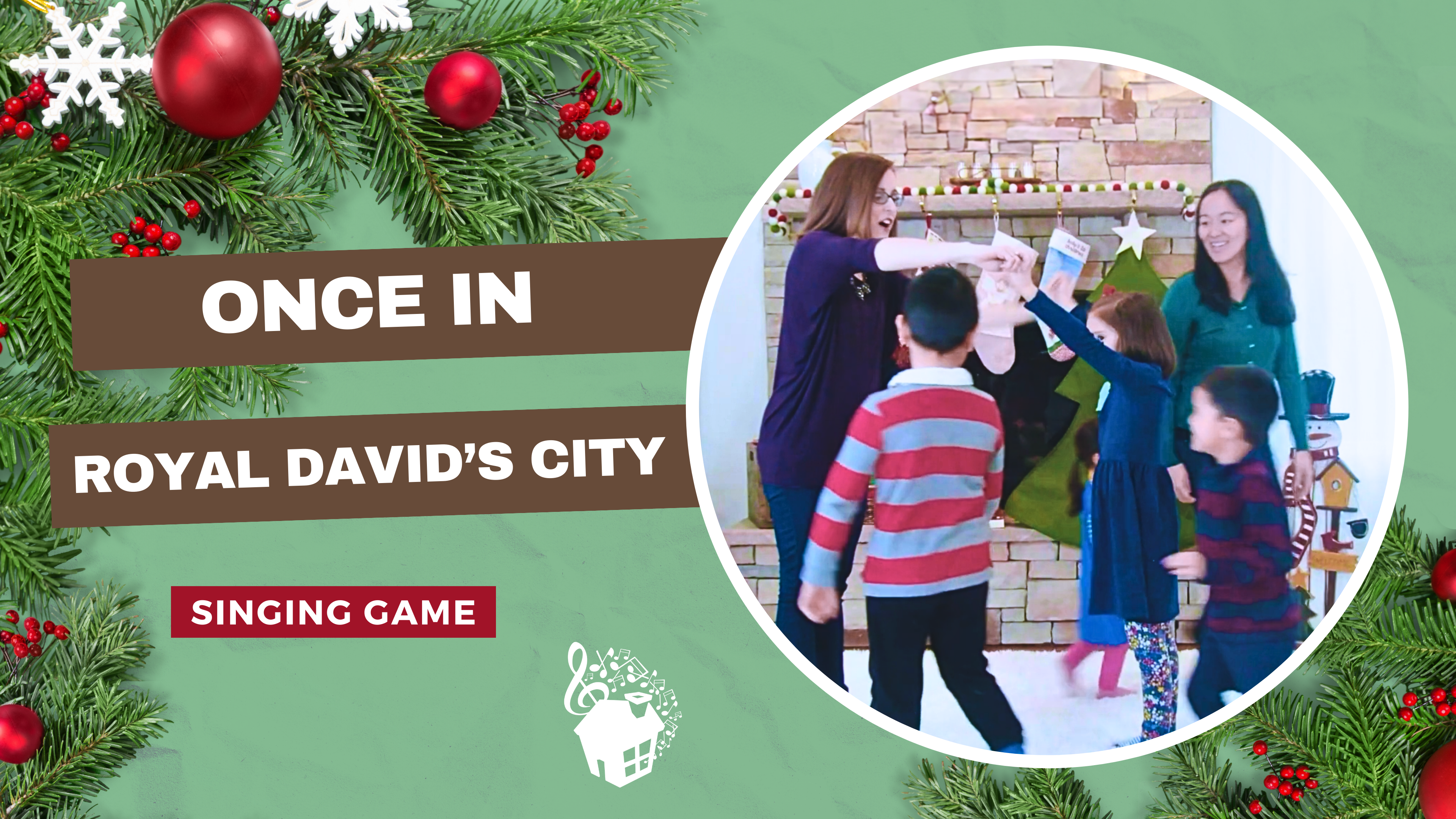 Once in Royal David's City - Singing Game