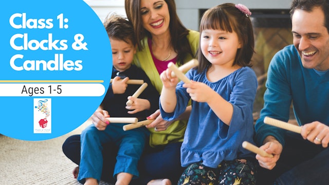 1. Family Music for Mixed Ages: Nimble & Quick - Clocks & Candles