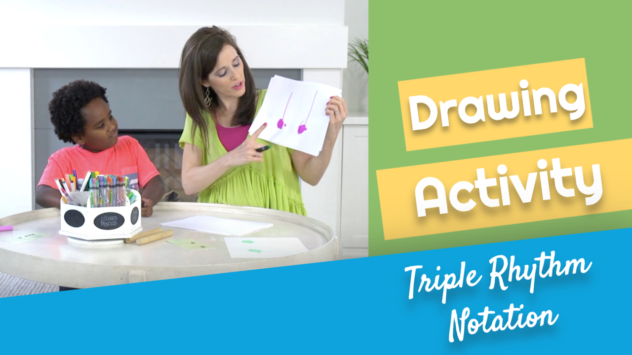 Triple Rhythm Notation- Drawing Activity