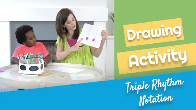 Triple Rhythm Notation- Drawing Activity