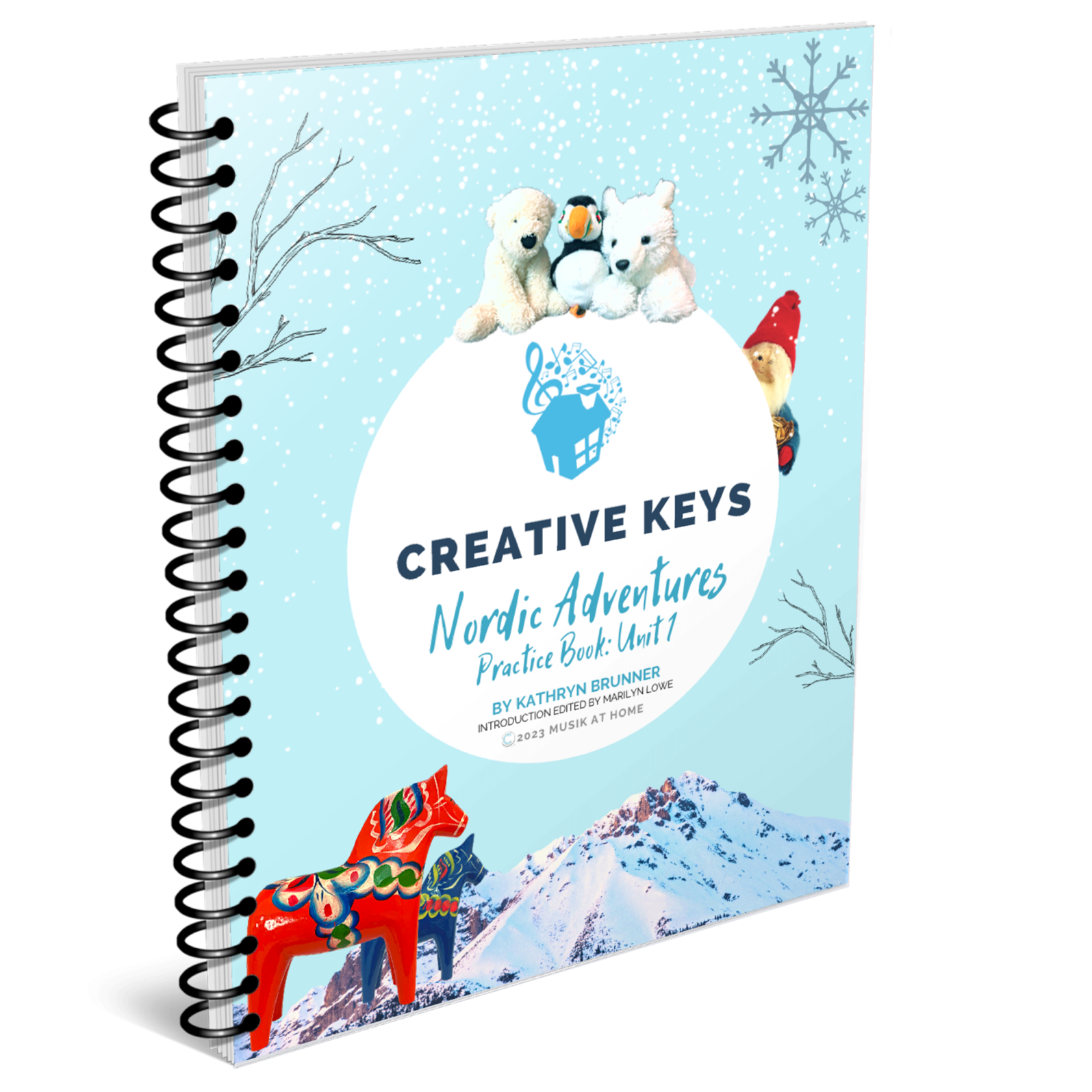 Unit 1 Creative Keys Nordic Adventures Practice Book by Musik at Home