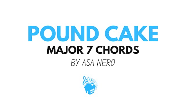 Practice Track 1: Pound Cake, Major 7 Chords