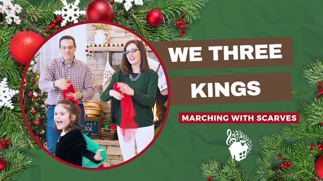 We Three Kings - Marching with Scarves