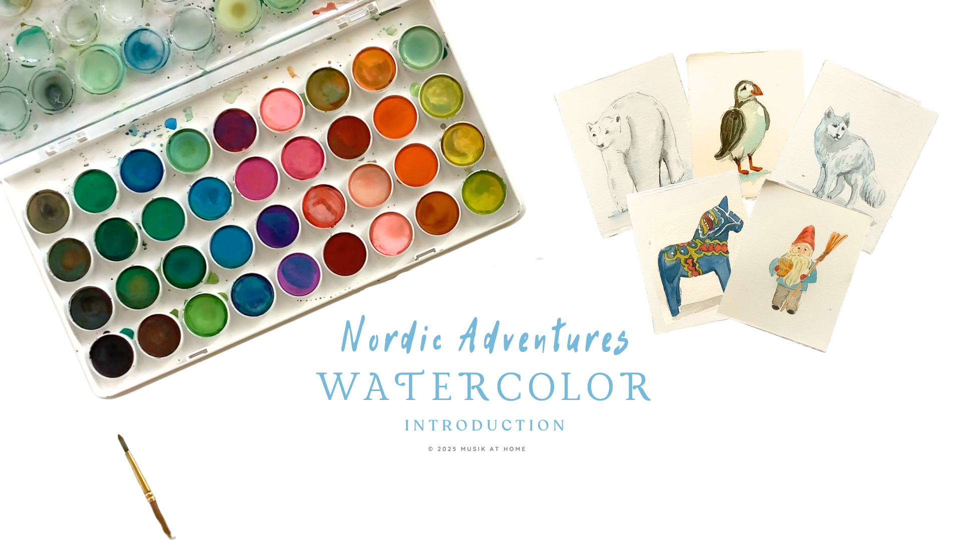 Nordic Adventures Watercolor: Intro