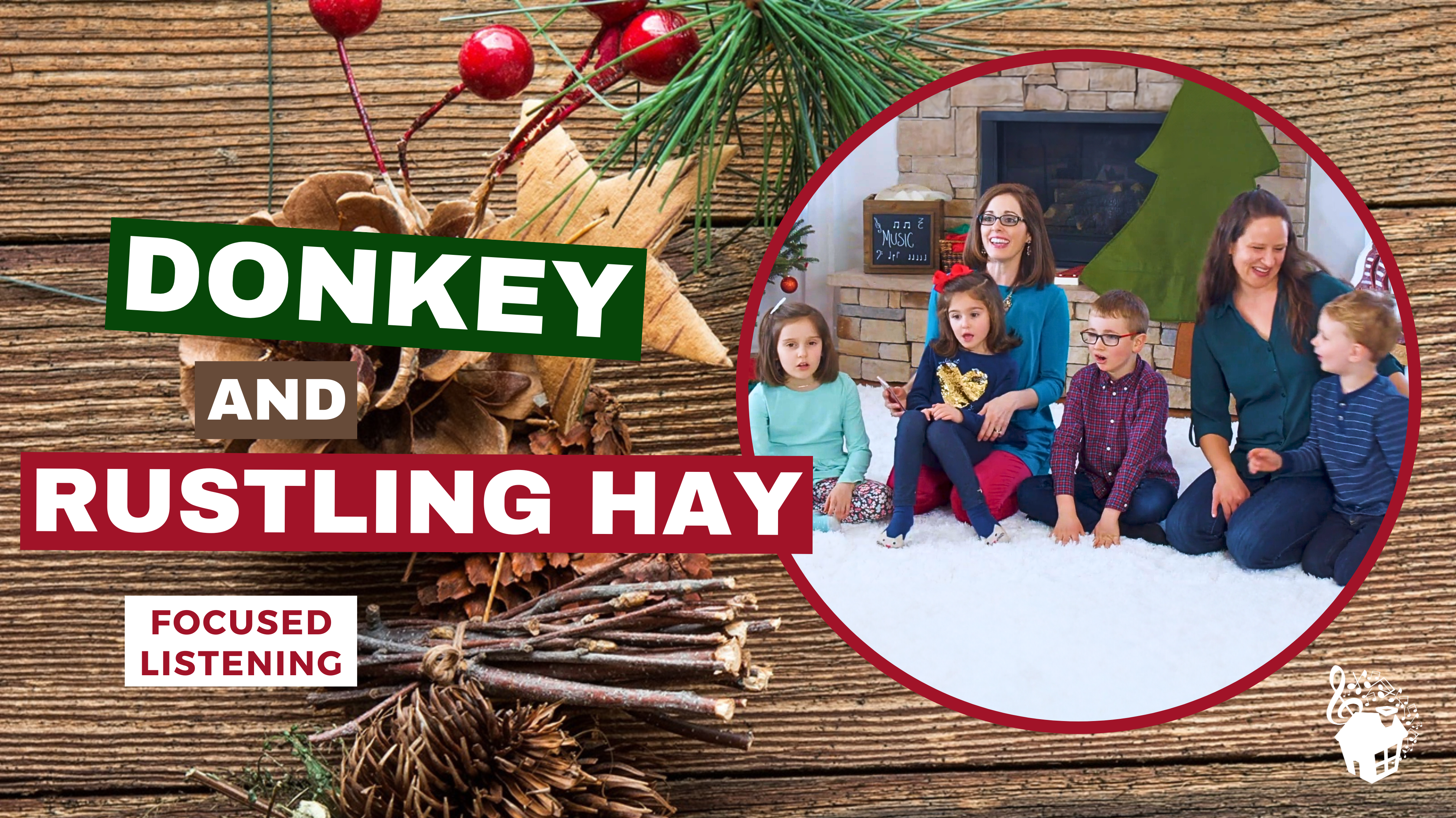 Donkey and Rustling Hay - Focused Listening