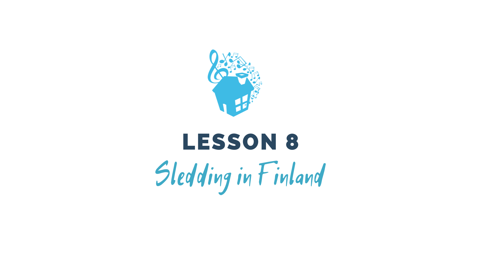 Piano Lesson 8 - Sledding in Finland