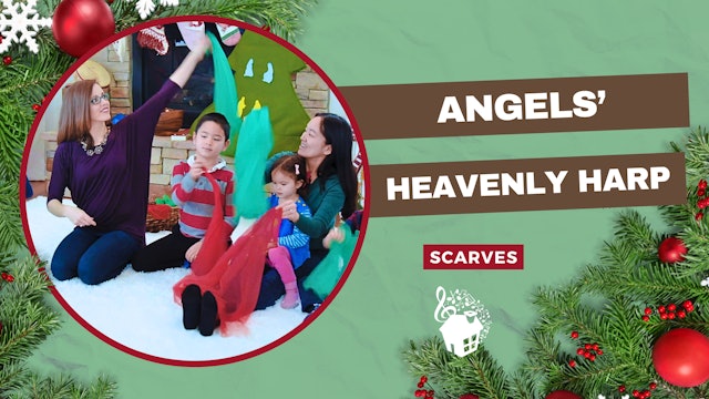 Angels' Heavenly Harp - Scarves