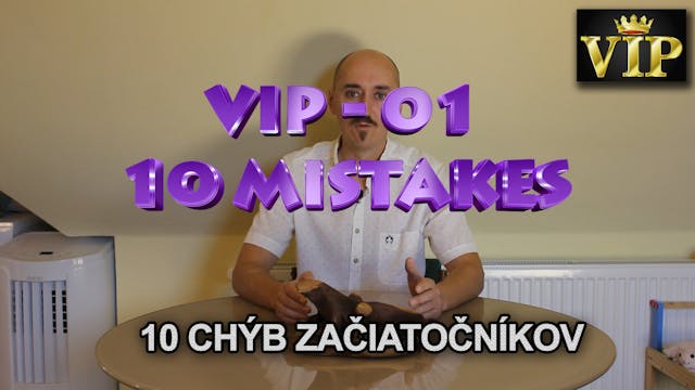 VIP 01 - 10 chýb začiatočníkov