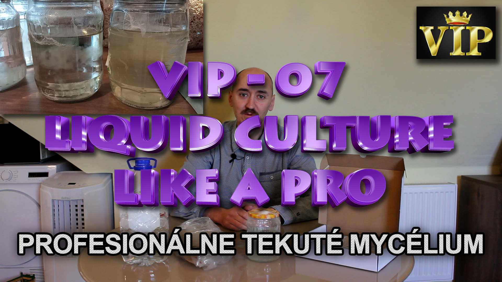 07 - Liquid culture like a pro - profesionálne tekuté mycélium
