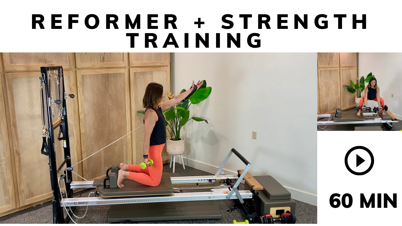 60-Minute Reformer + Strength: Posterior Chain Focus