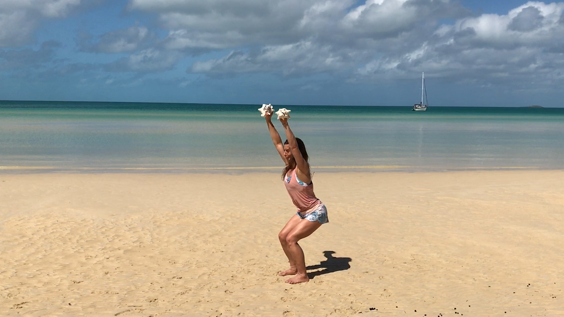 Arm Workout from the Bahamas