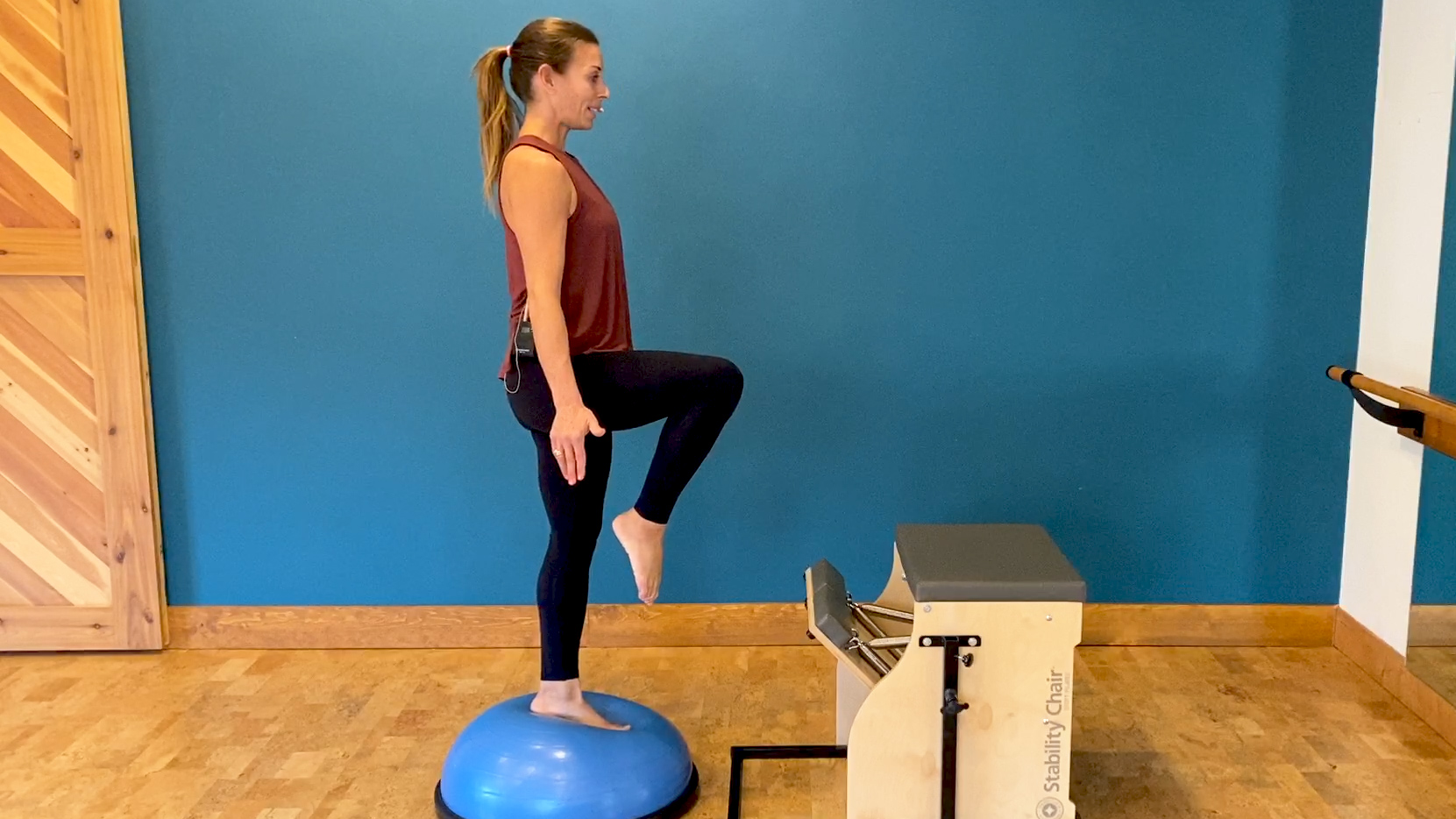 25 Minute BOSU & Chair Balance-