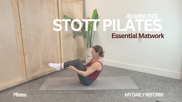 STOTT PILATES Essential Matwork