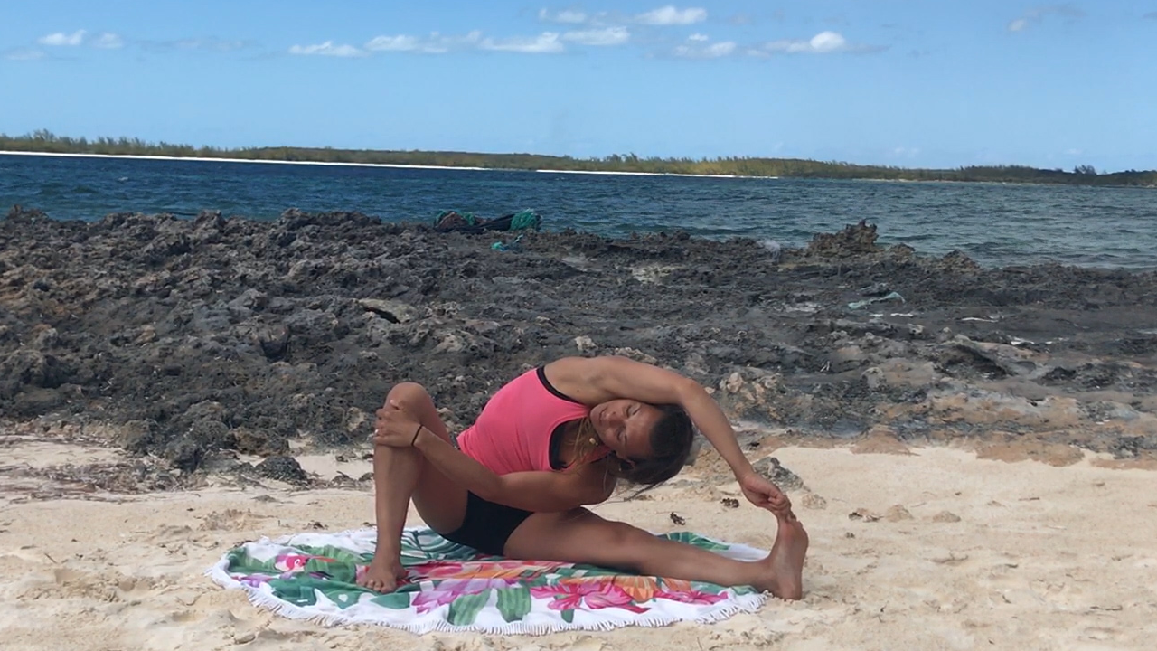 Full Body Stretches from the Bahamas