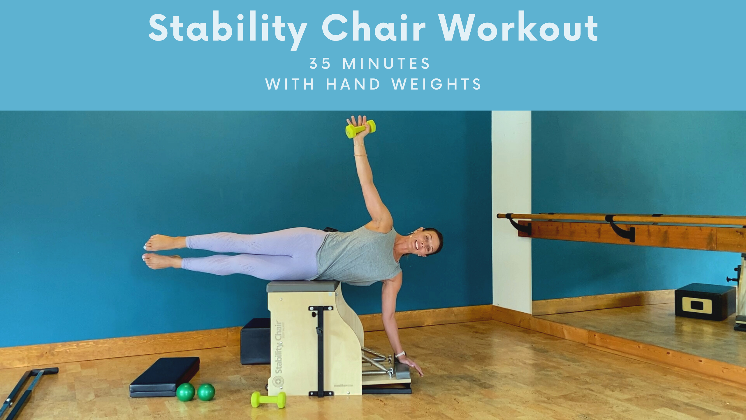 Stability Chair with Weights 35 Minutes