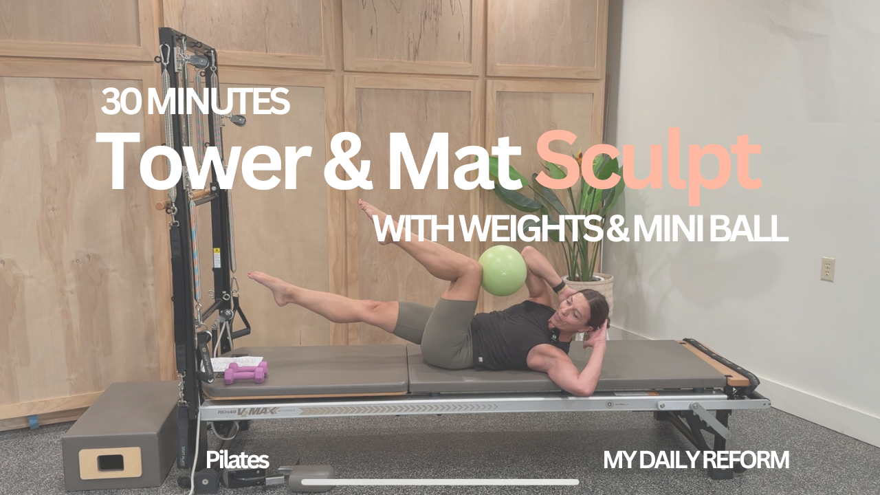 Tower and Mat Sculpt Abs and Arms