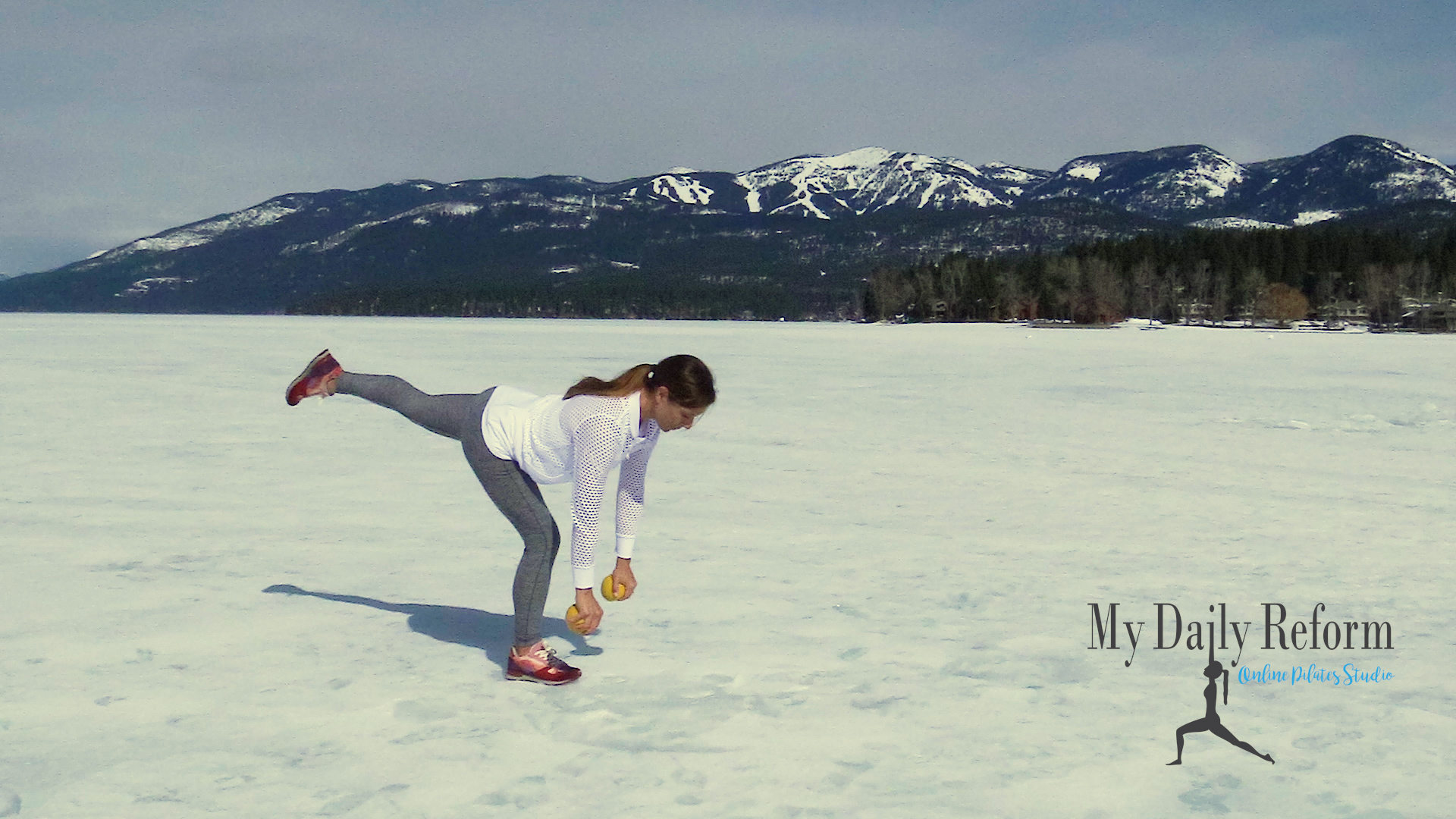 Snowball Workout with Hand Weights