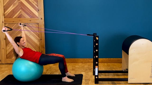 Ladder Barrel, Band, & Stability Ball