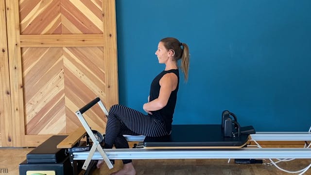 Reformer for Knee Strength