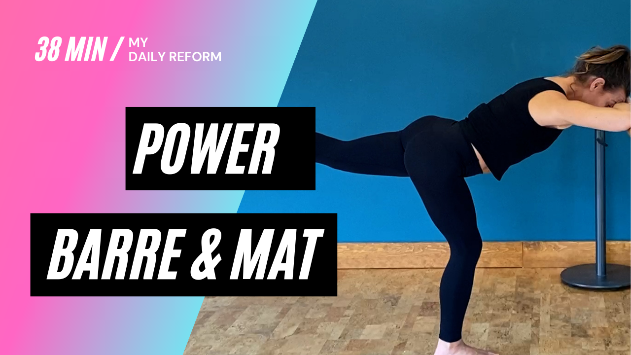 Day 3- Week 2: 38 Minute Pilates Barre