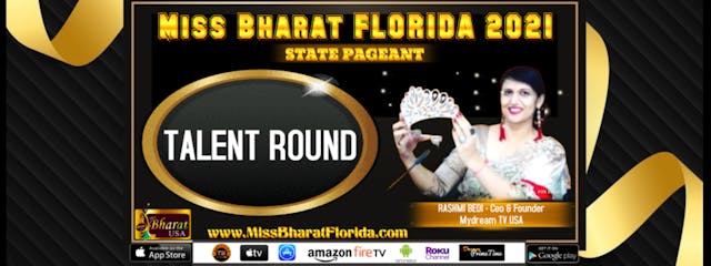 Talent Round - Miss Bharat Florida 2021
