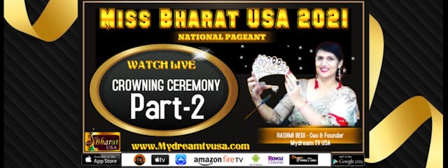 Crowning - Miss Bharat USA 2021