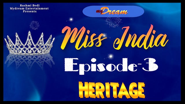 Mydream MISS INDIA 2021 - Heritage 3