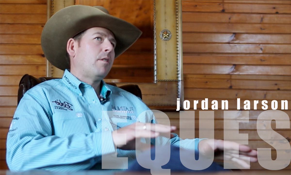 Jordan Larson on Defining Moments by EQUES