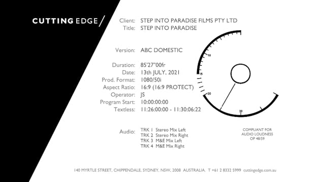 FASHION 2021 - Step Into Paradise_Awards Screener
