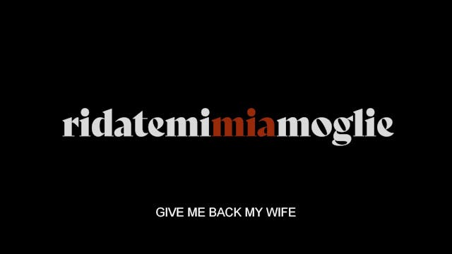 filming Italy LA - [Sky Italy] Ridatemi mia Moglie Ep2 FULL HD (Sub Eng)