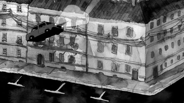 SHORTS - there's a cat under the car - shorter teens