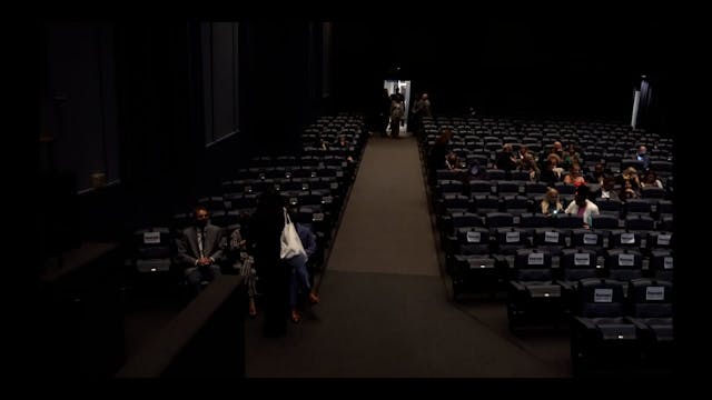 Filming Italy serata sul palco