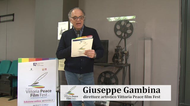 VITTORIA PEACE - GIUSEPPE GAMBINA  E PASQUALE SCIMECA VIDEO PRE SIGLA1