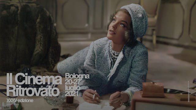 CINEMA RITROVATO 2021 - Presentazione Jonathan Coe