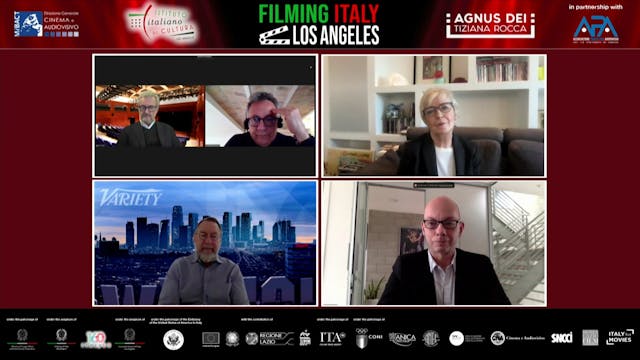 paolo saracino - FIlming Italy - Los Angeles - Panel_ITA