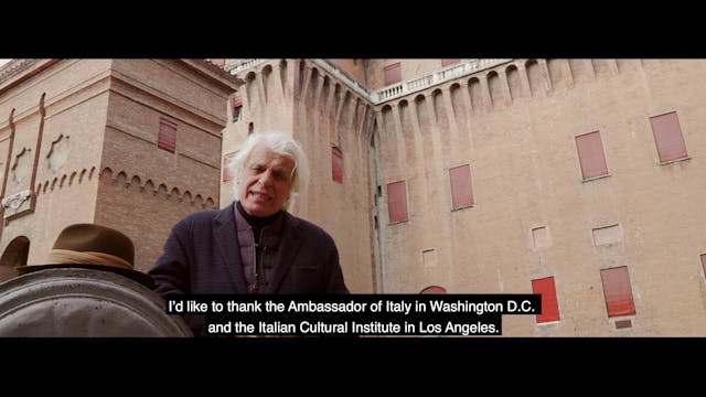 FILMING ITALY - Dante Reading - Michele Placido_V3