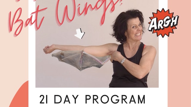 Bye Bye Bat Wings 21day program