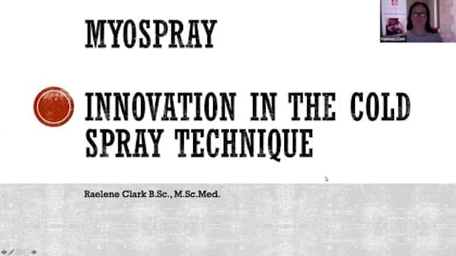 MyoSpray Innovation in the Cold Spray Technique
