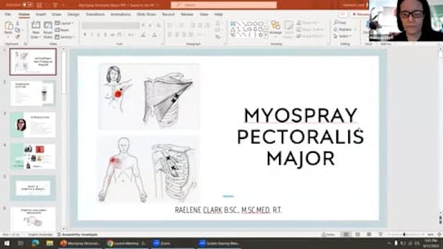 Pectoralis Major Workshop