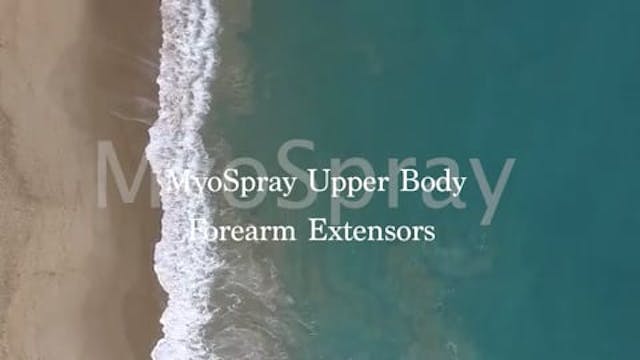 MyoSpray Forearm Extensors